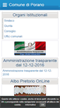 Mobile Screenshot of comune.porano.tr.it